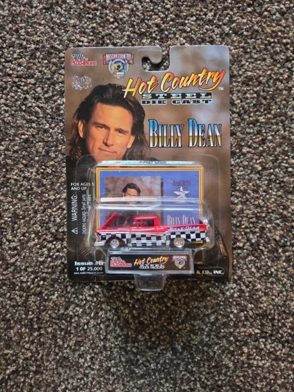 Racing Champions 1:64 Hot Country Steel Billy Dean 1957 Ford Ranchero Issue #6 1